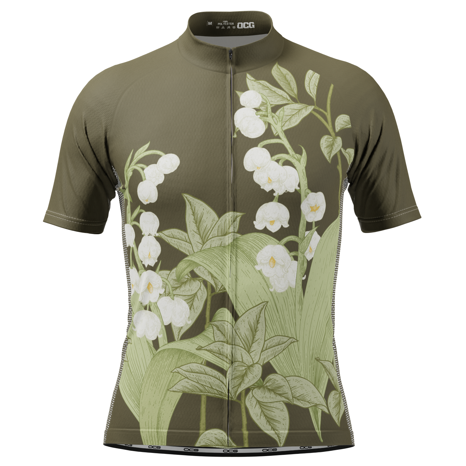 Men's Foliage Short Sleeve Cycling Jersey