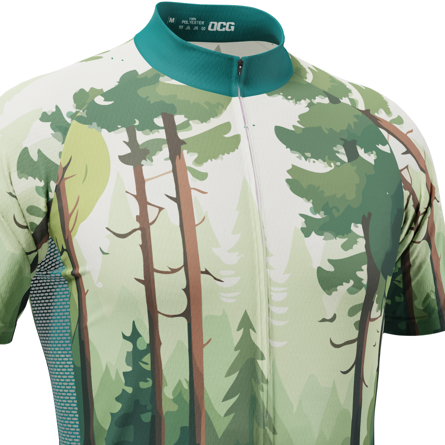 Men's I Love Mother Earth Short Sleeve Cycling Jersey