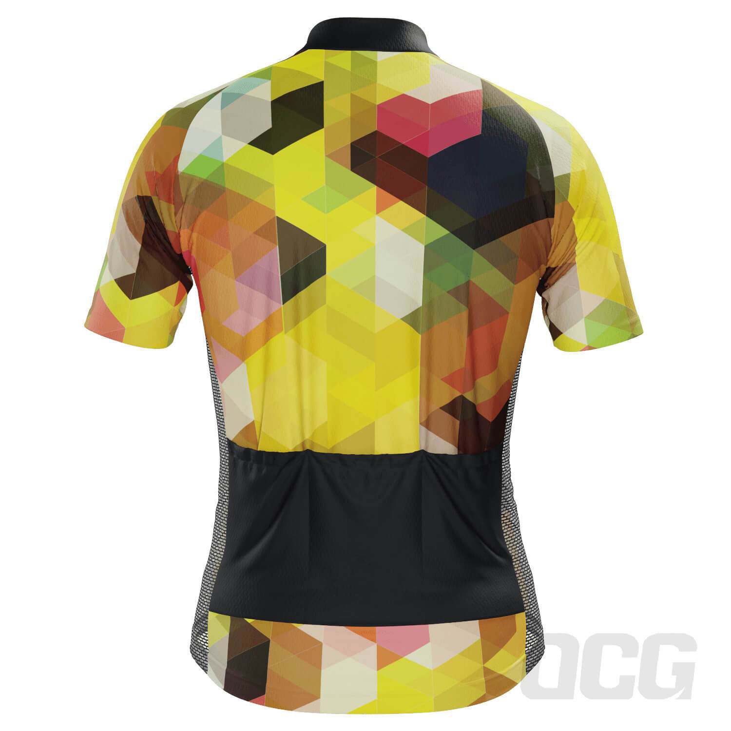 Men's Mosaic Short Sleeve Cycling Jersey