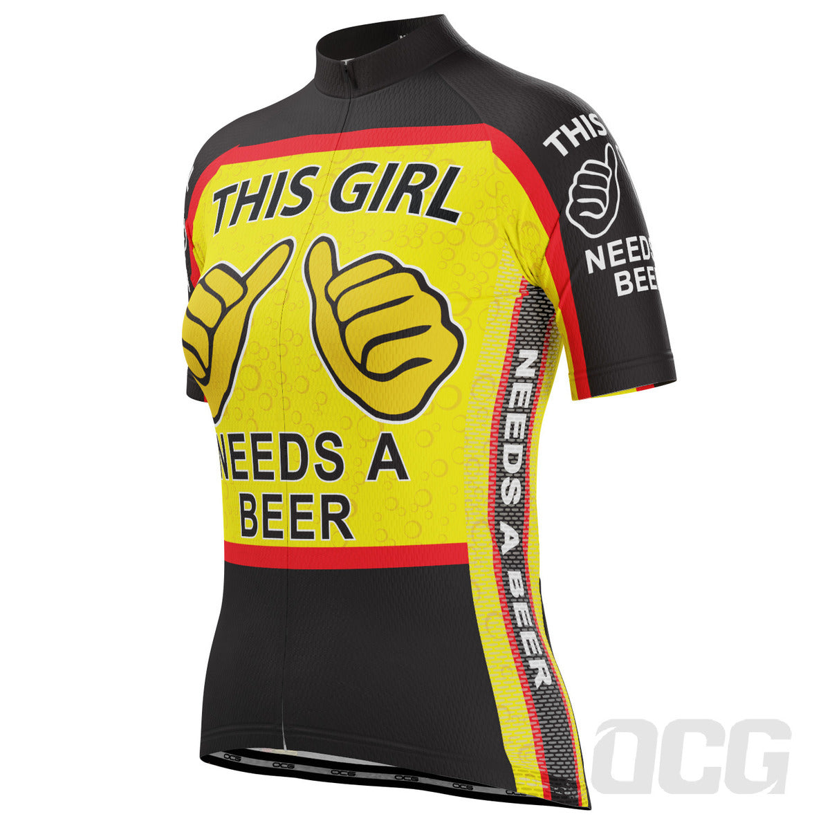 This Girl Needs a Beer Women's Cycling Jersey