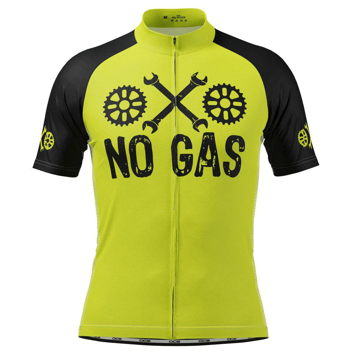 Men's No Gas Pollution Free Short Sleeve Cycling Jersey