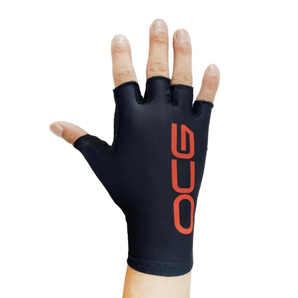 OCG Half Fingered Gel Padded Black Cycling Gloves-OCG Originals-Online Cycling Gear Australia