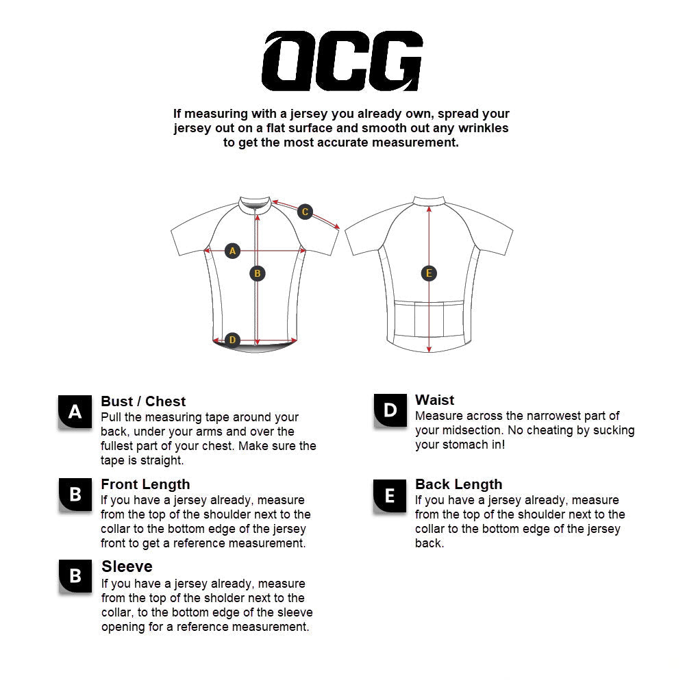 Men's Gold Coast Boating Centre - Winding Road Short Sleeve Cycling Jersey