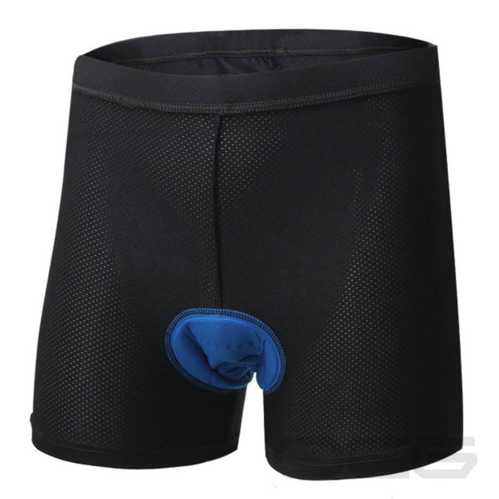 Cyclesmen's Cycling Shorts With 5d Gel Pad - Breathable Mesh Mtb Underwear