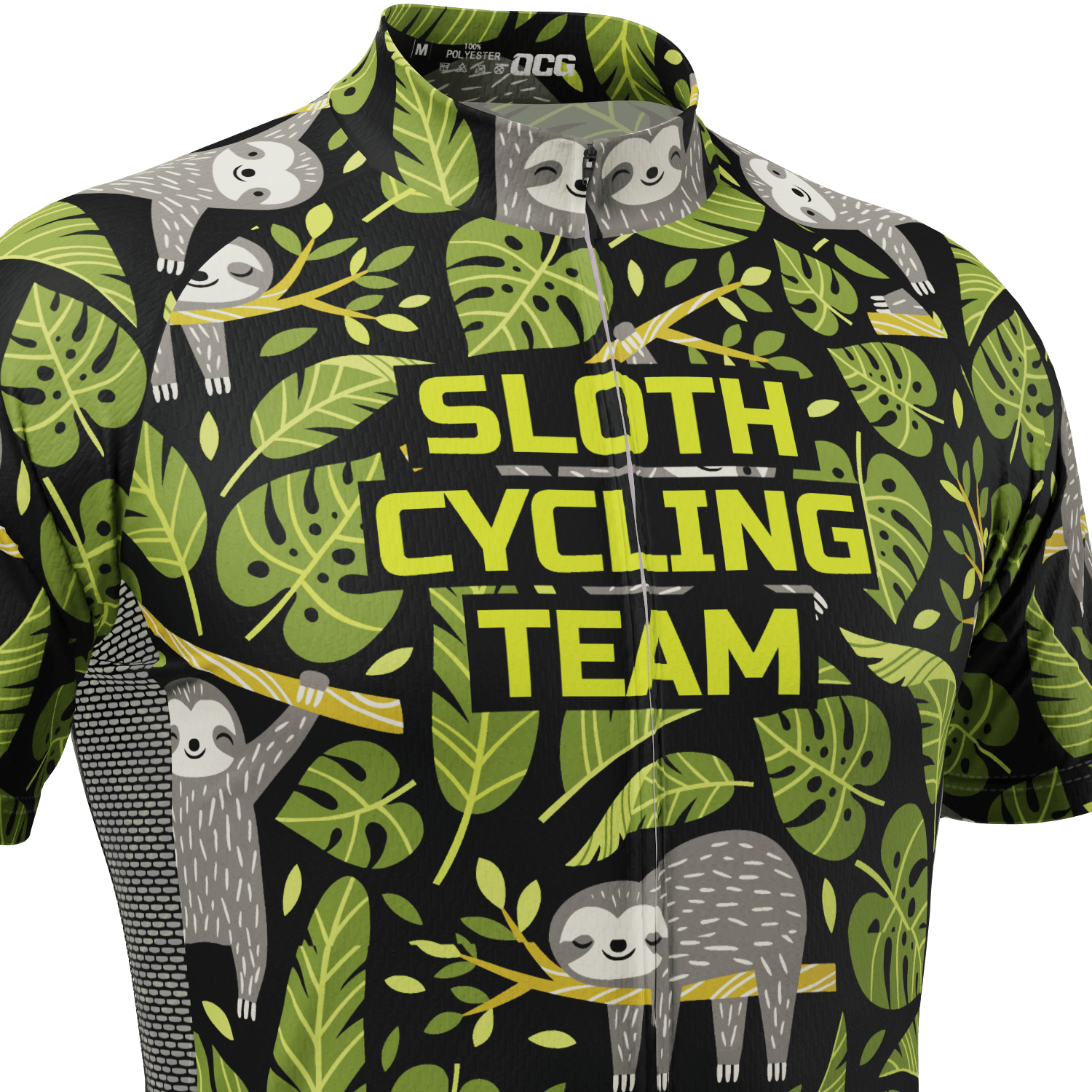 Sloth cycling team bike jersey sales