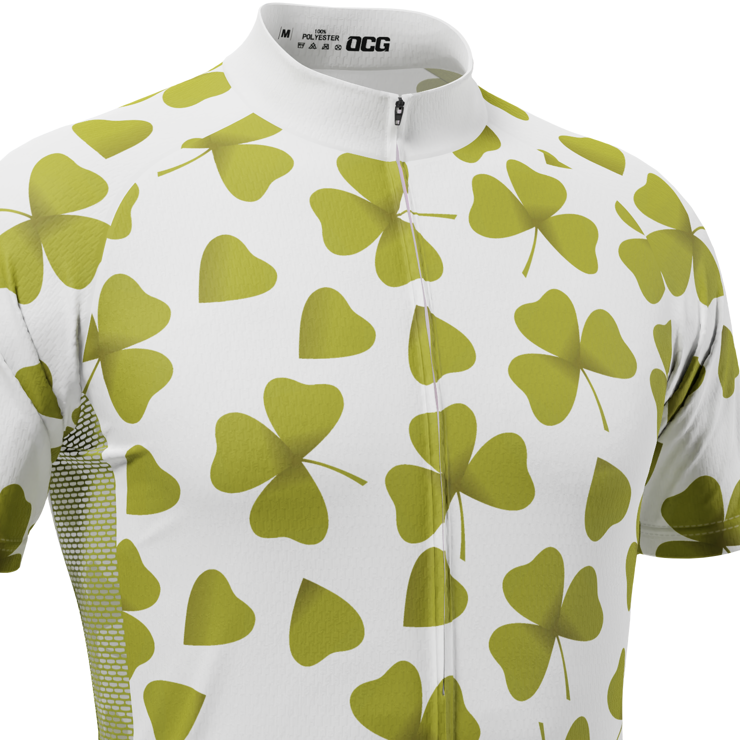 Men's Three Leaf Clover Ireland Short Sleeve Cycling Jersey