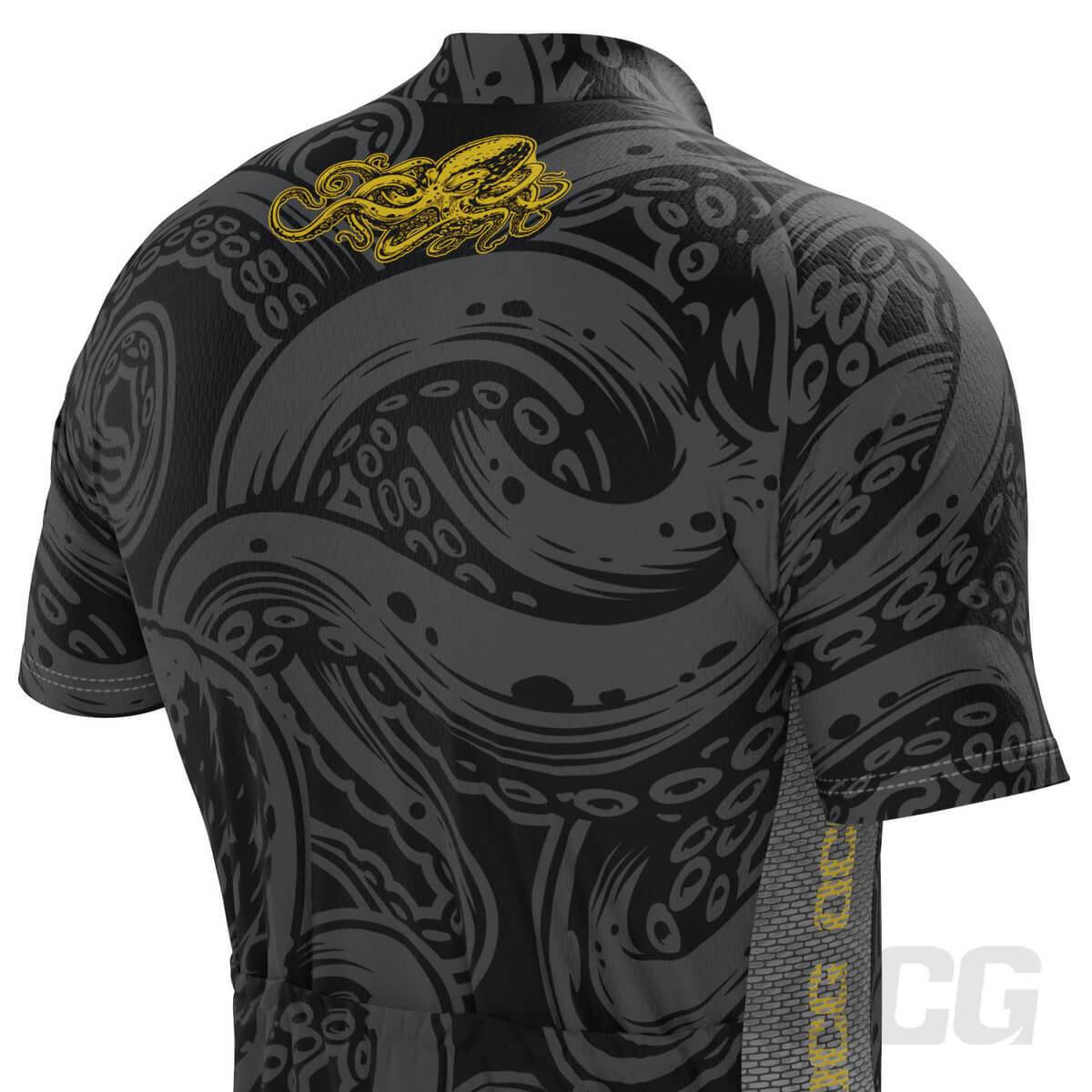 Men's The Black Octopus Short Sleeve Cycling Kit