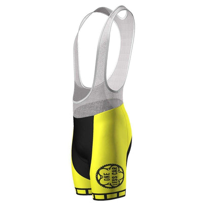 One Less Car High Viz Safety Pro-Band Cycling Bib Shorts-OCG Originals-Online Cycling Gear Australia