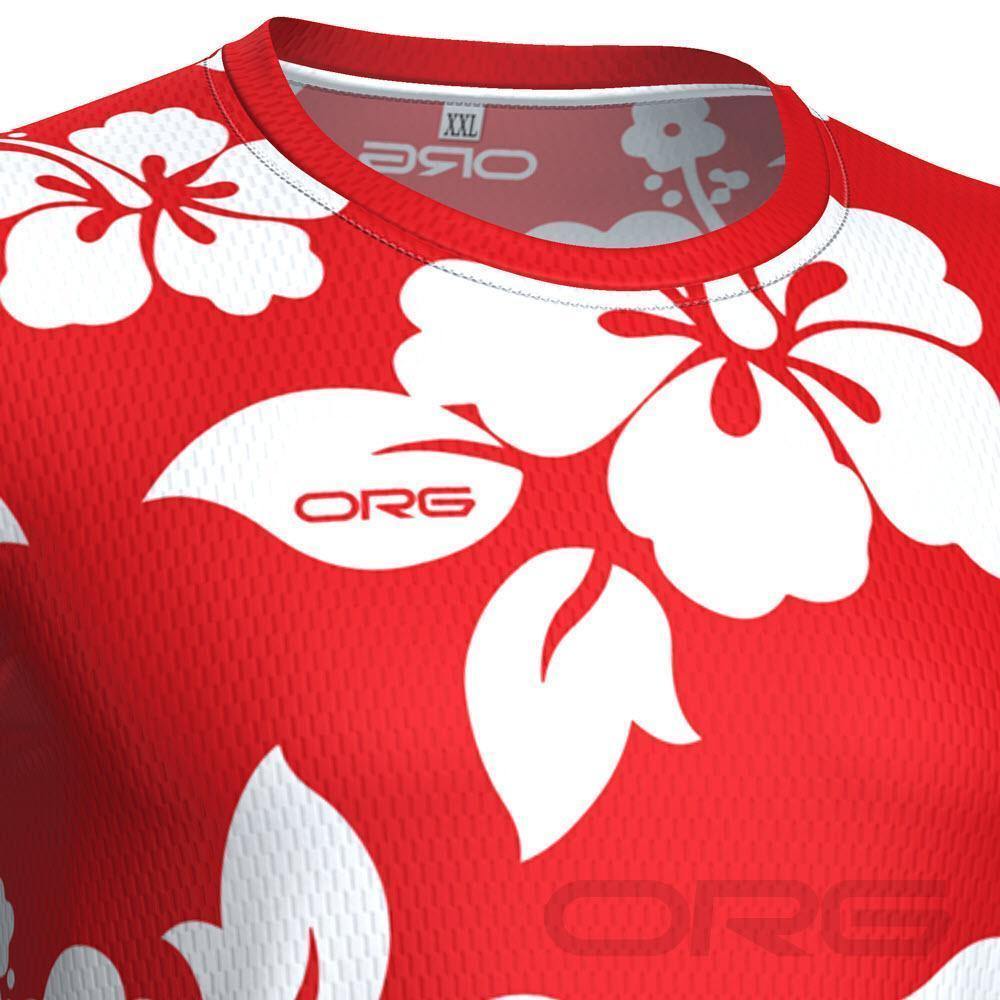 ORG Hawaiian Men's Technical Running Shirt-Online Running Gear-Online Cycling Gear Australia