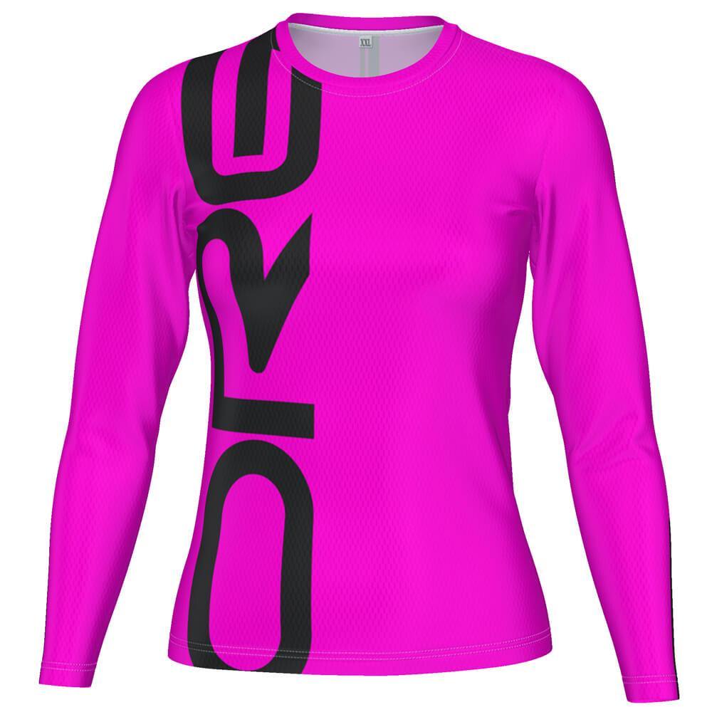 ORG Neon Women's Long Sleeve Performance Shirt-Online Running Gear-Online Cycling Gear Australia