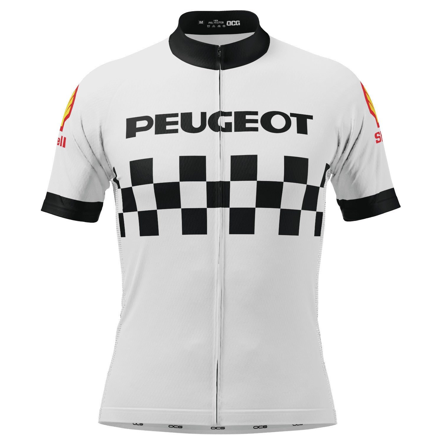 Mens Peugeot Shell Retro1983 Short Sleeve Cycling Jersey