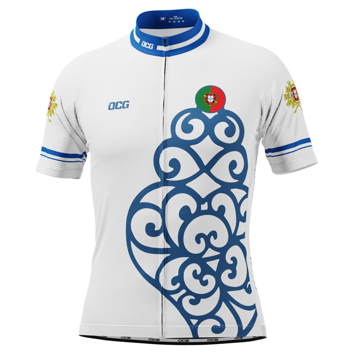 Men's Lusitanian Portugal Short Sleeve Cycling Jersey