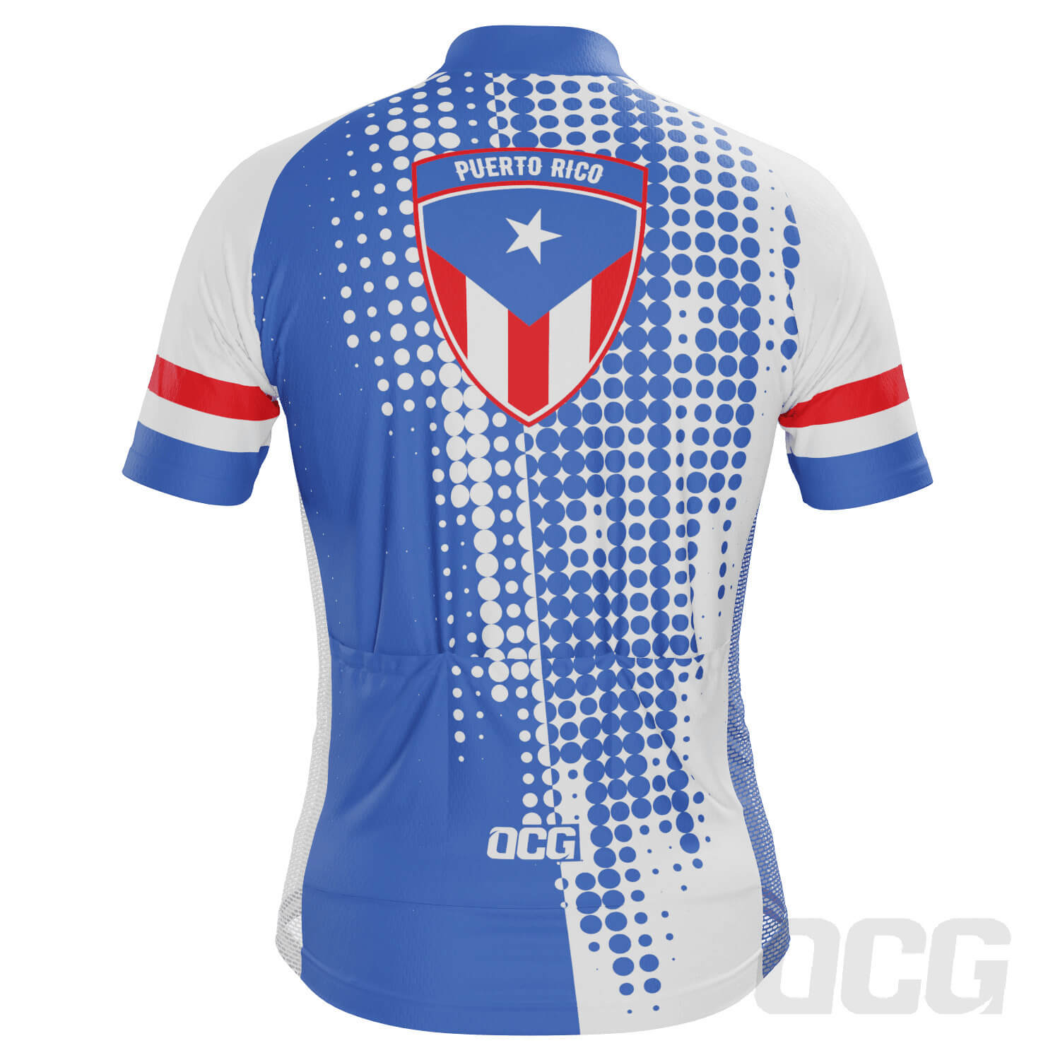 Men's Puerto Rico Short Sleeve Cycling Jersey