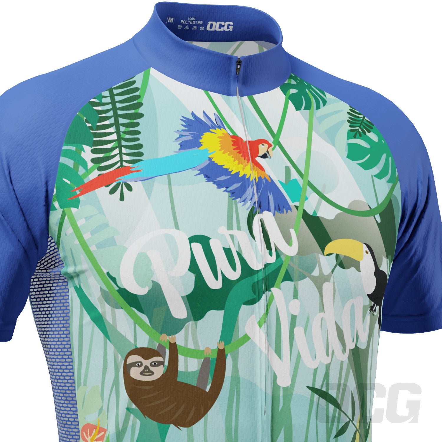 Men's Pura Vida Short Sleeve Cycling Jersey