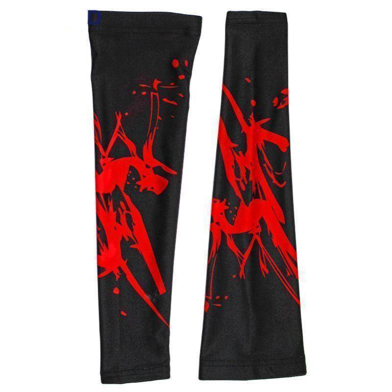 Red Dragon Black Cycling Arm Warmers-Online Cycling Gear Australia-Online Cycling Gear Australia