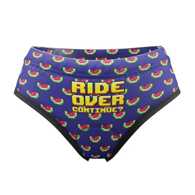 Women's Ride Over Continue Gel Padded Cycling Underwear-Briefs