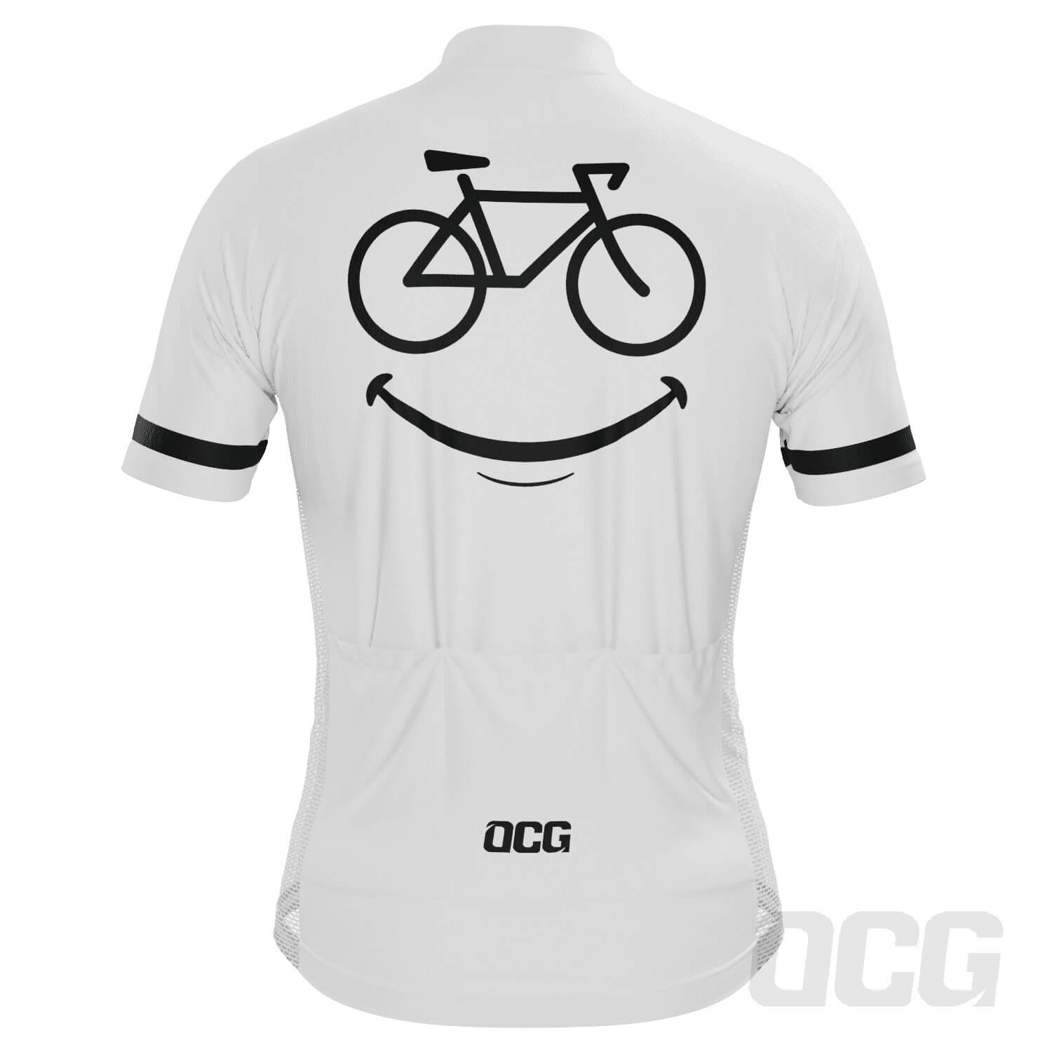 Men's Smiling Bike Short Sleeve Cycling Jersey