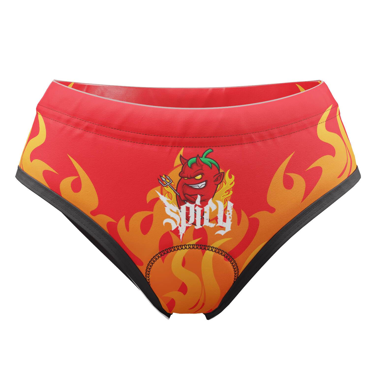 Women's Spicy Hot Gel Padded Cycling Underwear