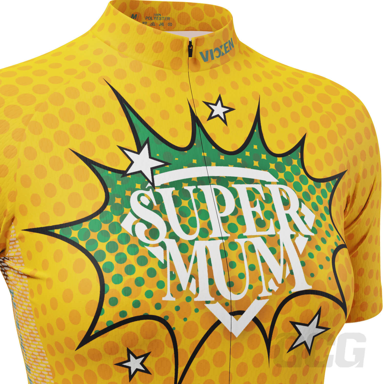Women's Super Mum Short Sleeve Cycling Jersey