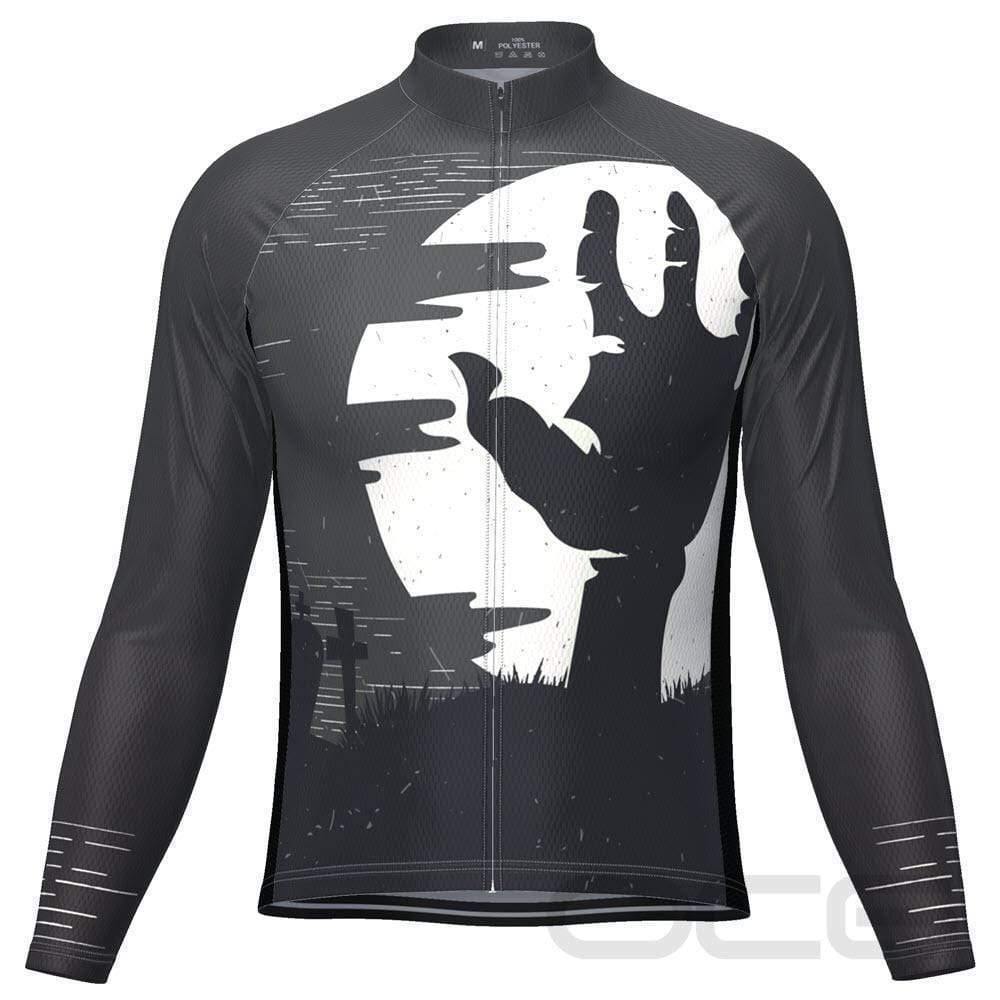 The Hand of Death Long Sleeve Cycling Jersey-OCG Originals-Online Cycling Gear Australia