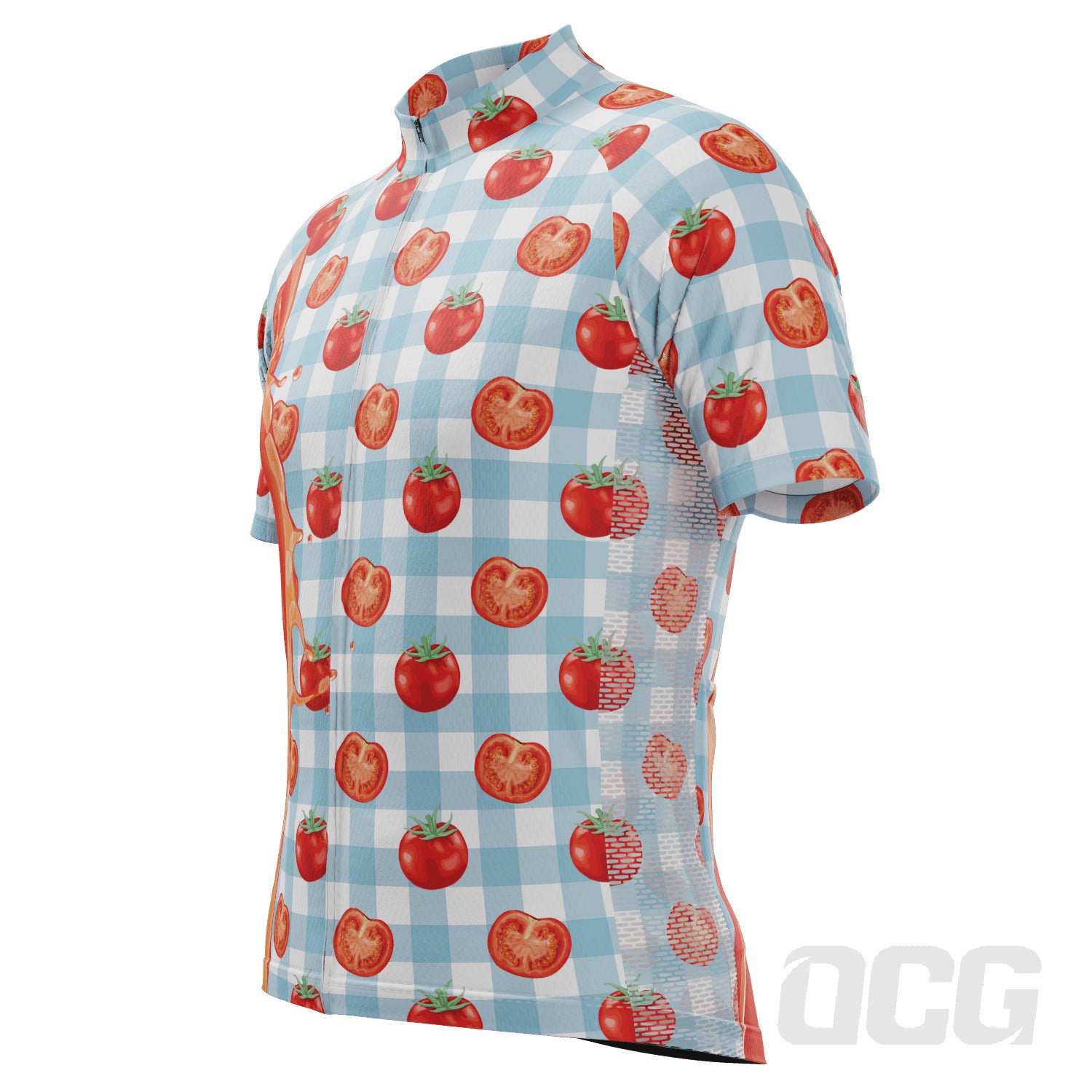 Tomato Sauce Short Sleeve Cycling Jersey
