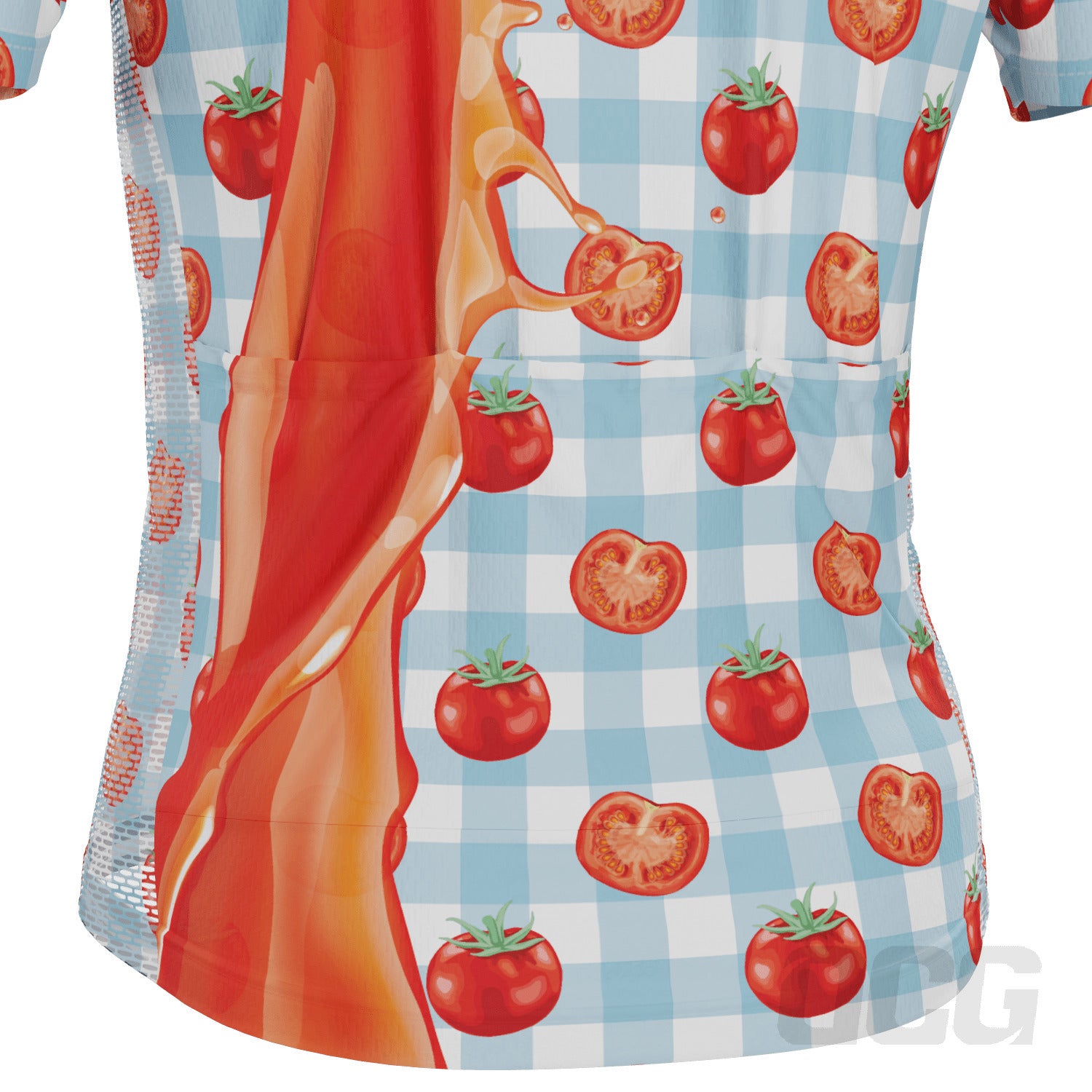 Tomato Sauce Short Sleeve Cycling Jersey