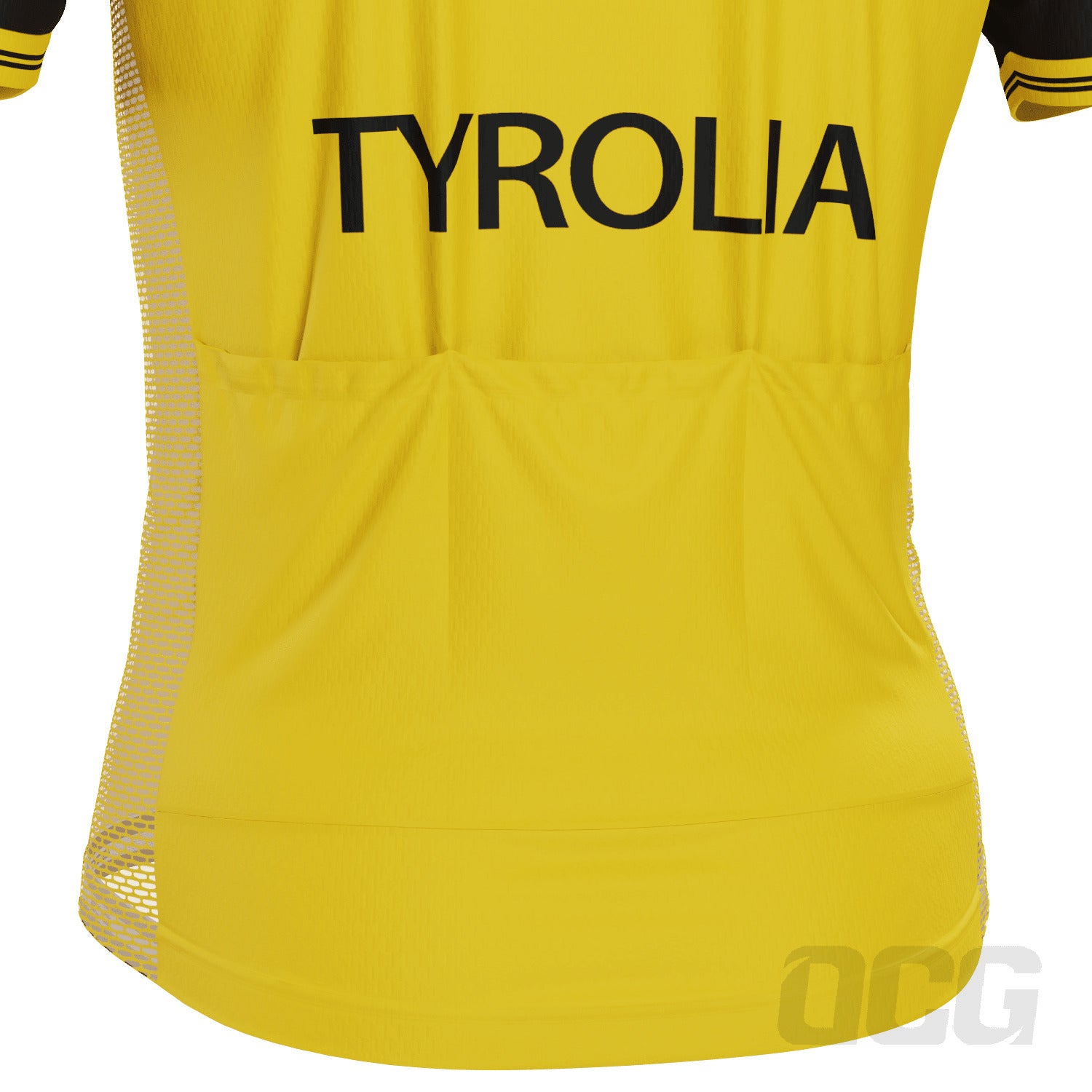 Retro 1970 Denti Tyrolia Yellow Cycling Jersey