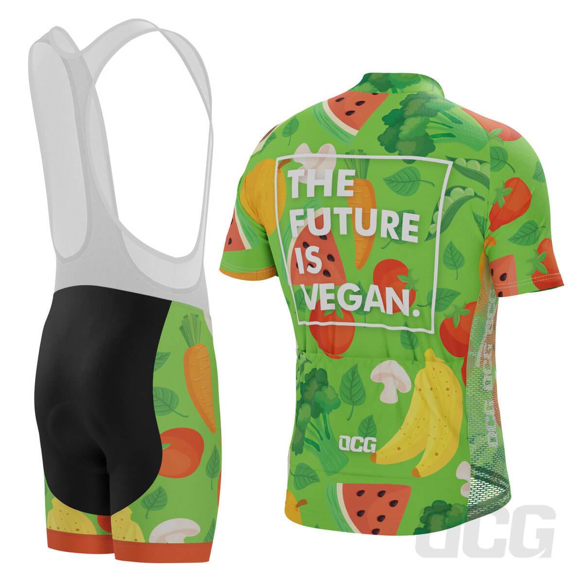 Men's The Future is Vegan Short Sleeve Cycling Kit