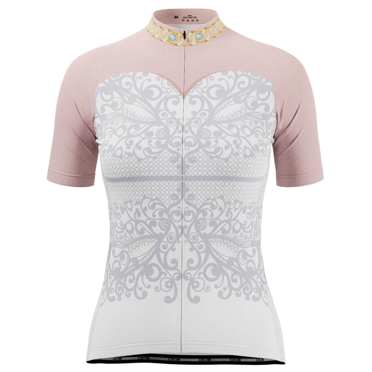 Women's Wedding Dress Bride Short Sleeve Cycling Jersey