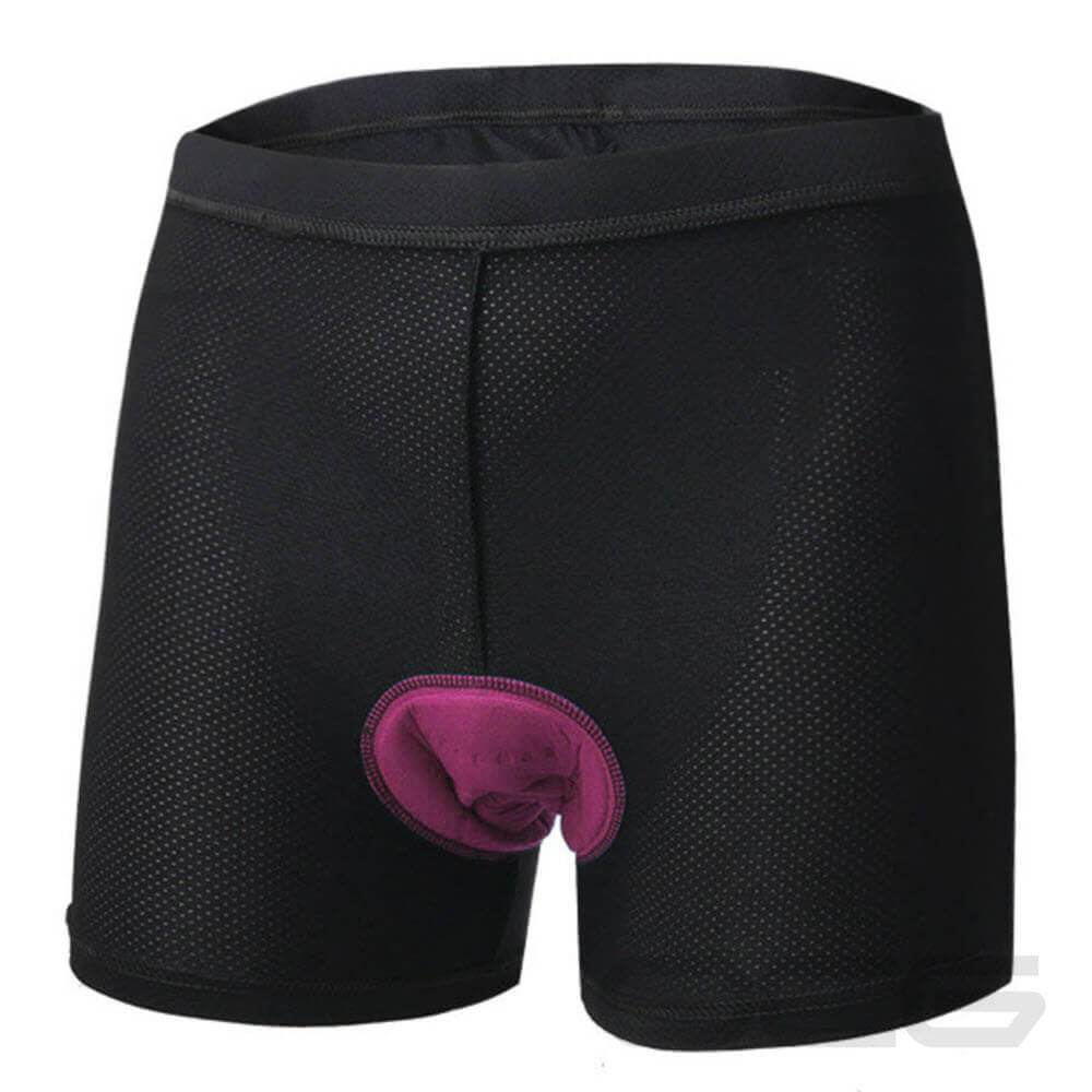 Women's 3D Padded Cycling Underwear Shorts - Bike Undershorts Bicycle MTB  Underpants with Mesh, Breathable, Lightweight