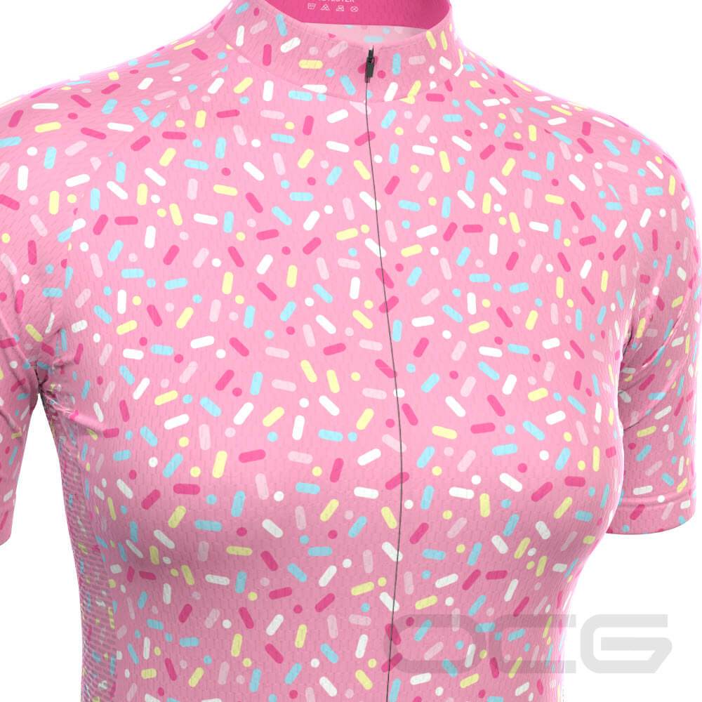 Women's Candy Makes Me Happy Short Sleeve Cycling Jersey-OCG Originals-Online Cycling Gear Australia