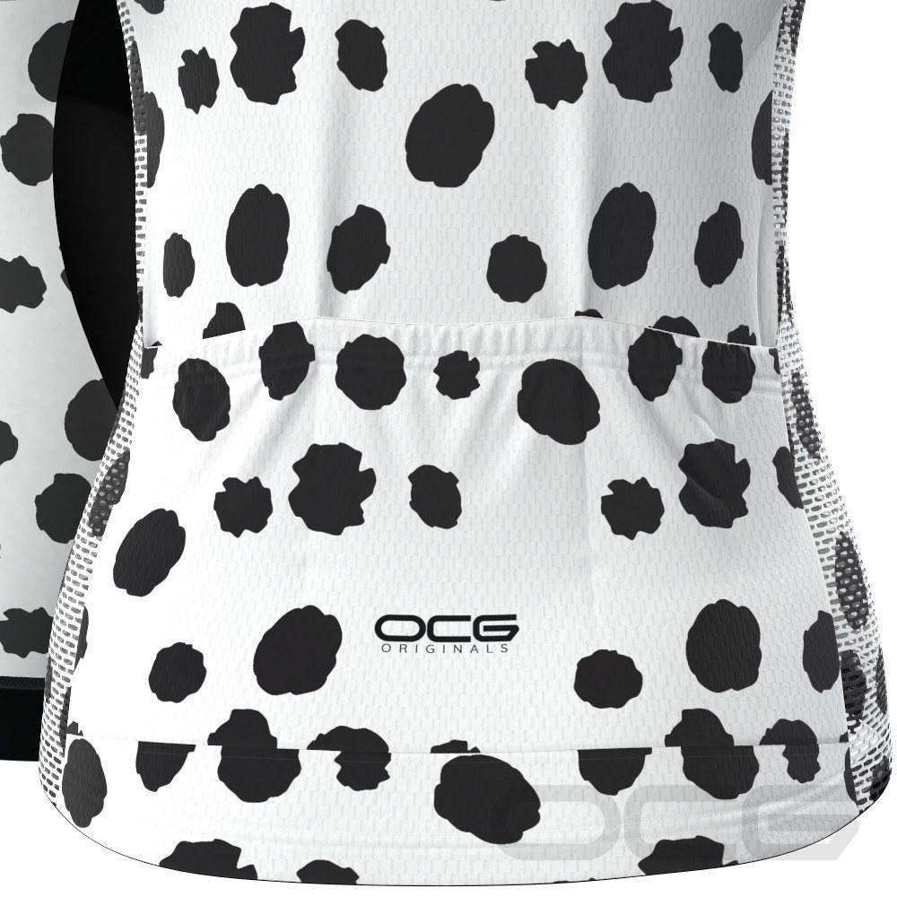 Women's Dalmatian Dog Short Sleeve Cycling Kit-OCG Originals-Online Cycling Gear Australia
