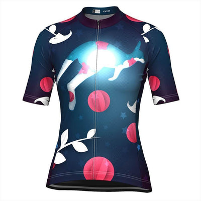 Women's Kangaroo Moon Cycling Jersey-OCG Originals-Online Cycling Gear Australia