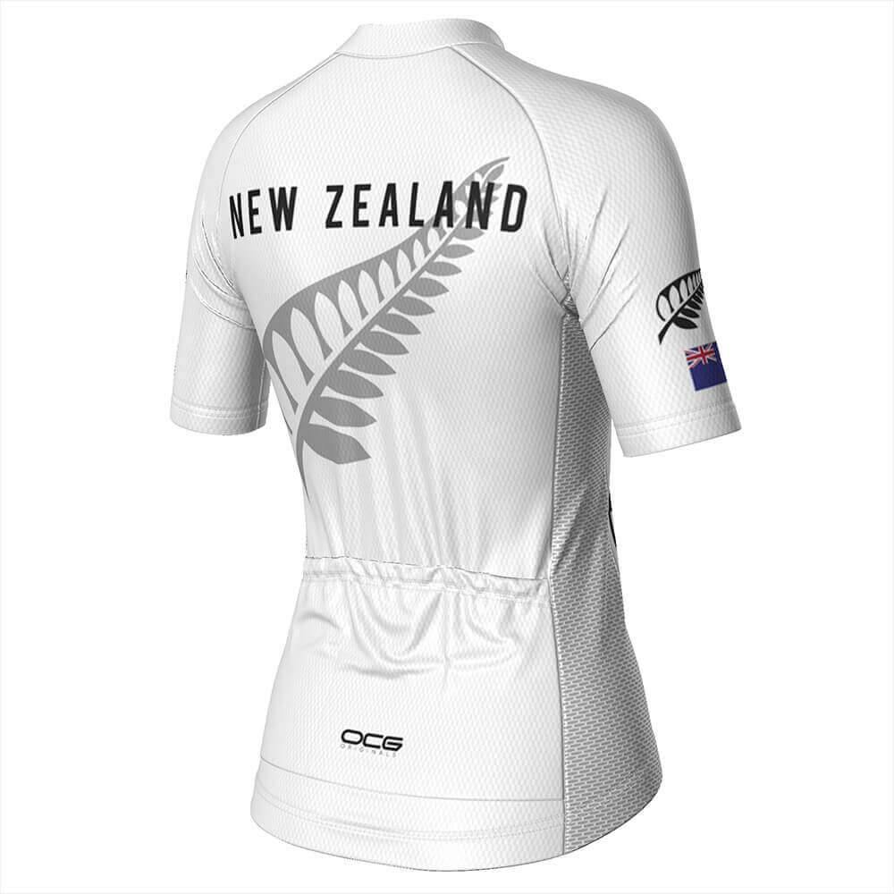 Women's New Zealand Silver Fern Pro Cycling Jersey-OCG Originals-Online Cycling Gear Australia