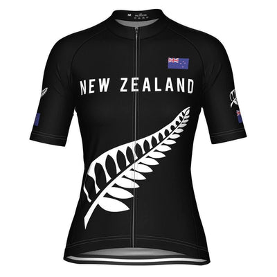 Women's New Zealand Silver Fern Pro Cycling Jersey-OCG Originals-Online Cycling Gear Australia