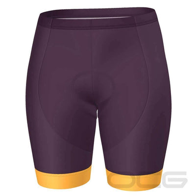 Women's Sunburnt Maroon Pro-Band Cycling Shorts-OCG Originals-Online Cycling Gear Australia