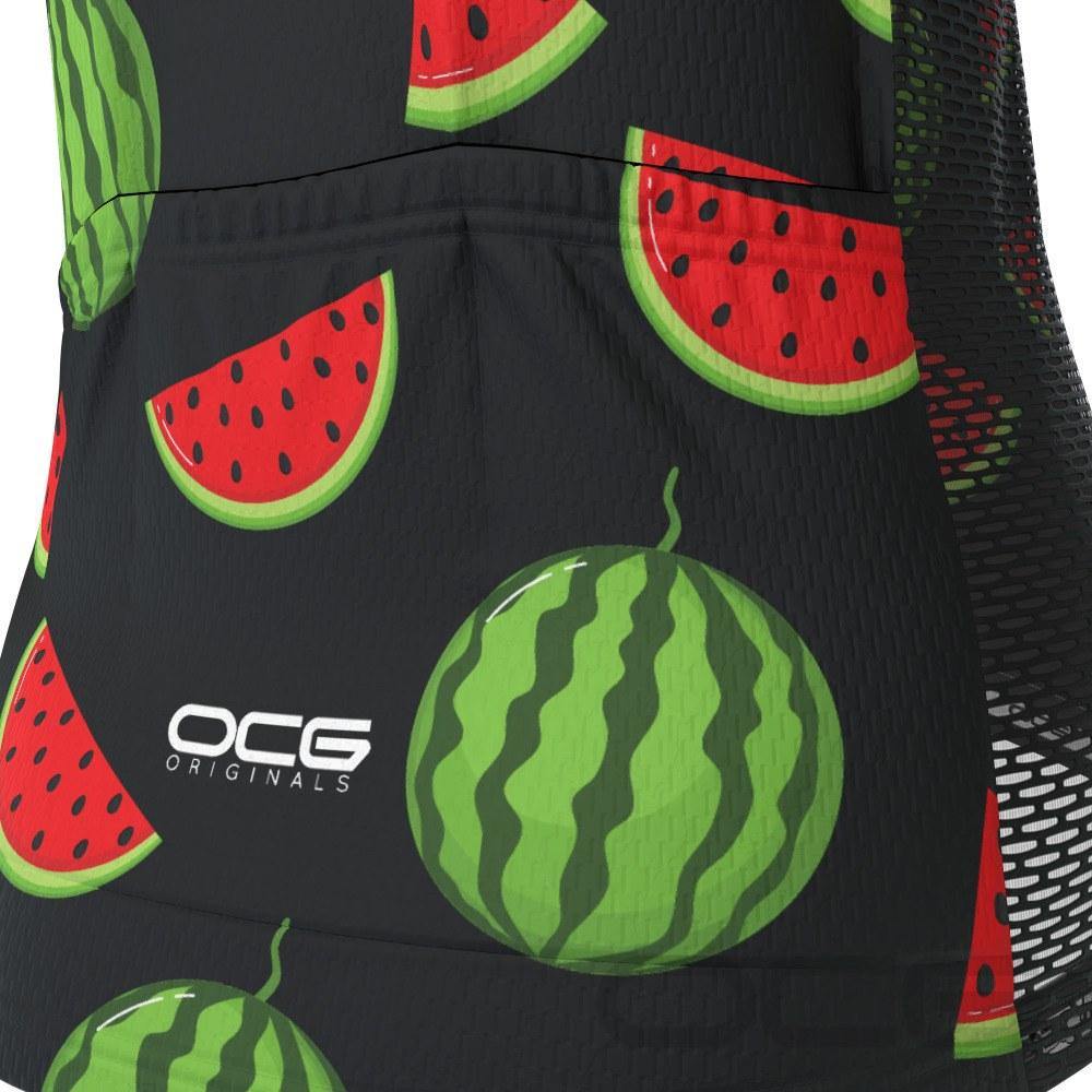 Women's Watermelon Long Sleeve Cycling Jersey-OCG Originals-Online Cycling Gear Australia