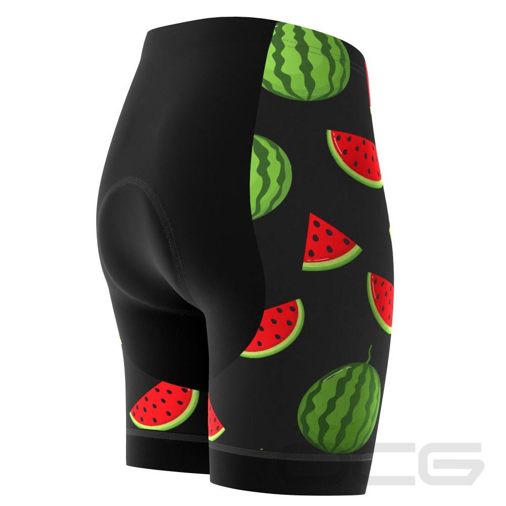 Women's Watermelon Pro-Band Cycling Shorts-OCG Originals-Online Cycling Gear Australia