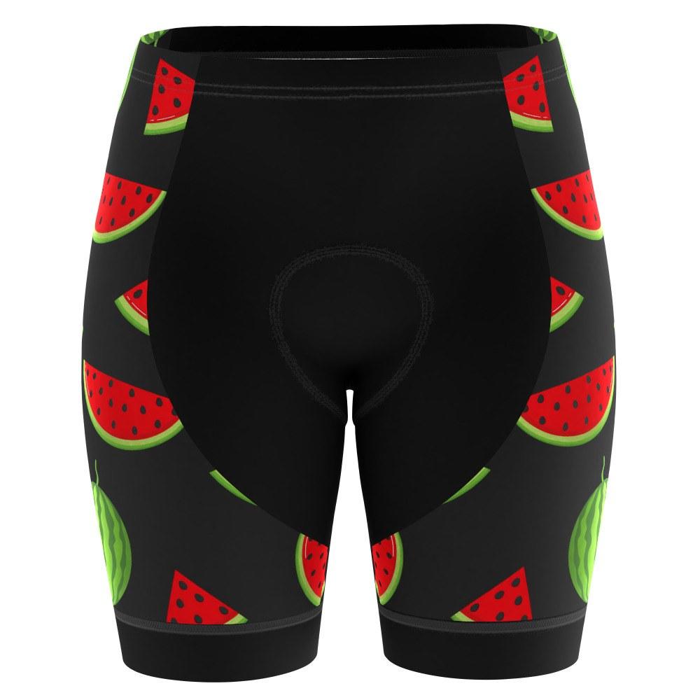 Women's Watermelon Pro-Band Cycling Shorts-OCG Originals-Online Cycling Gear Australia