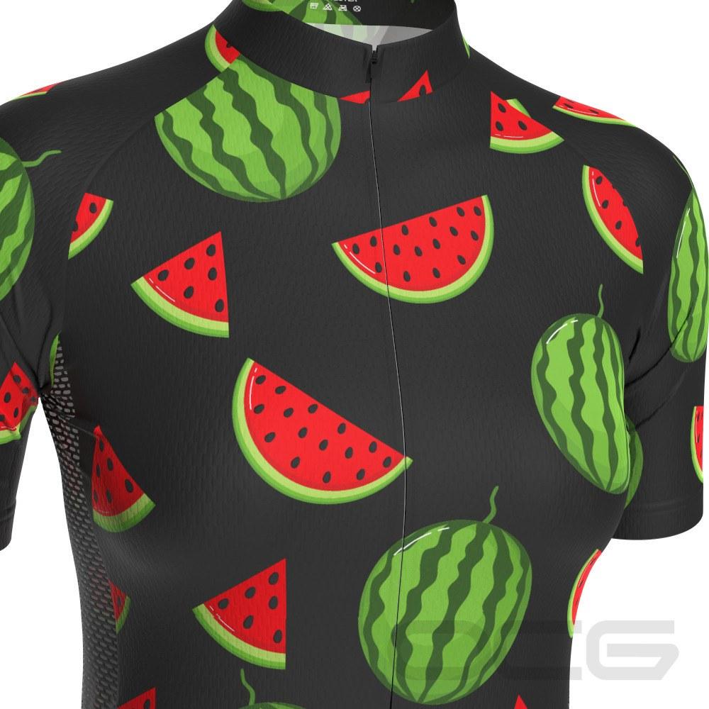 Women's Watermelon Short Sleeve Cycling Jersey-OCG Originals-Online Cycling Gear Australia