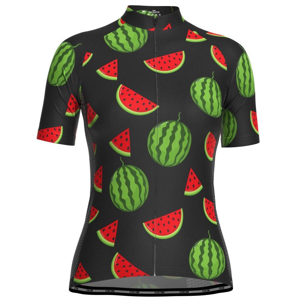 Women's Watermelon Short Sleeve Cycling Jersey-OCG Originals-Online Cycling Gear Australia