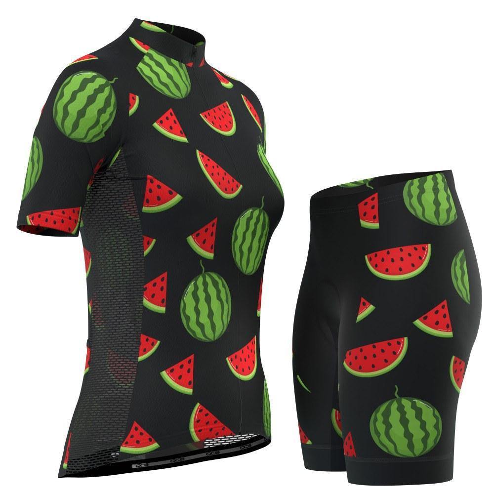 Women's Watermelon Short Sleeve Cycling Kit-OCG Originals-Online Cycling Gear Australia