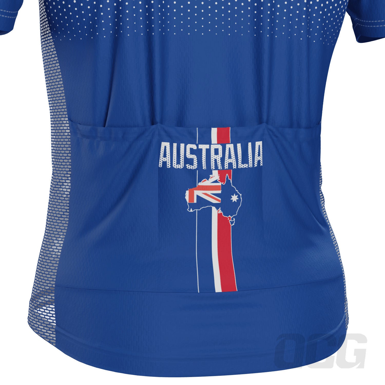 Men's World Countries Team Australia Icon Short Sleeve Cycling Jersey